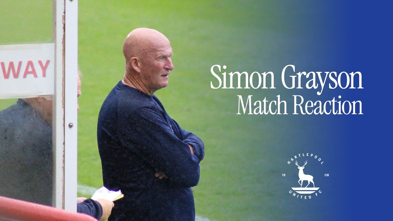 Match Reaction | Simon Grayson v Aldershot Town