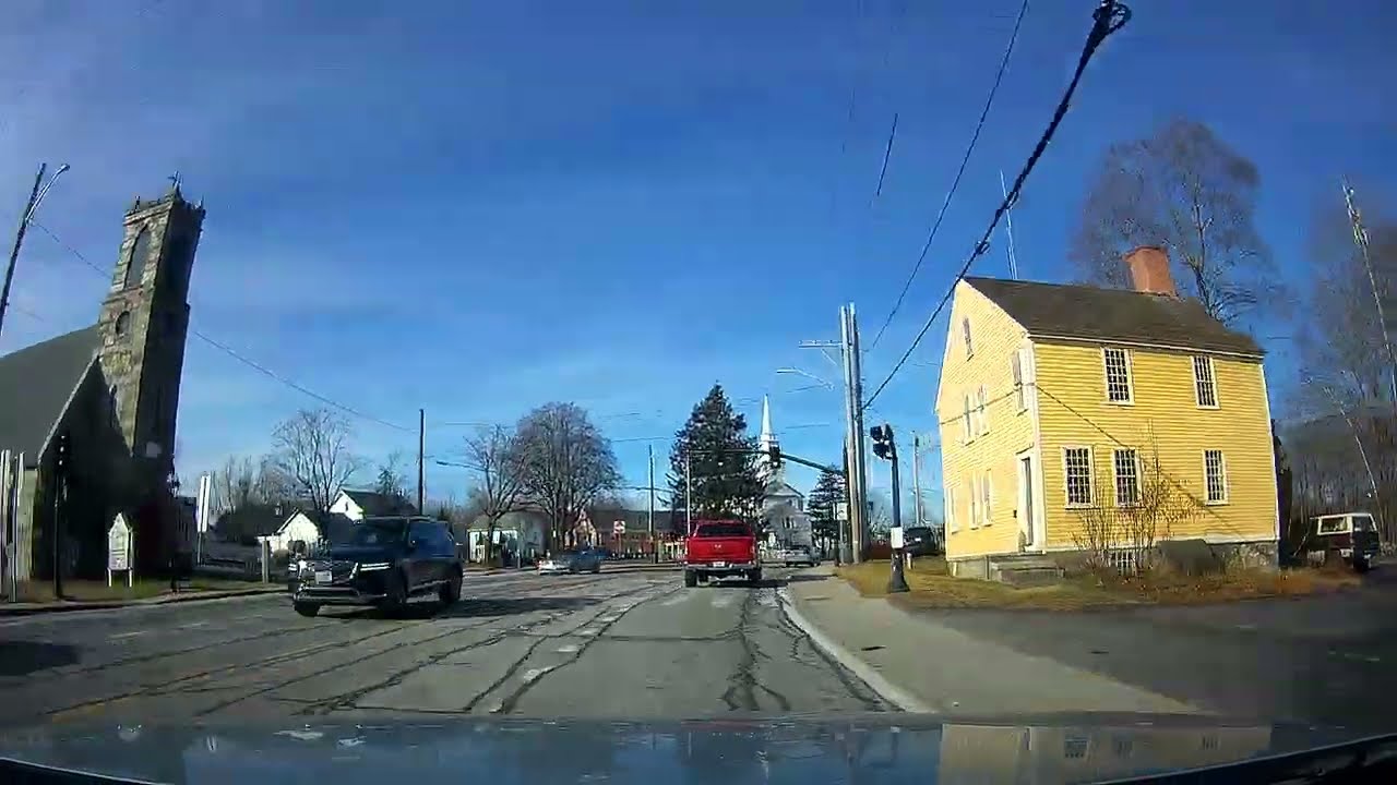 Driving from North Providence to Scituate, Rhode Island