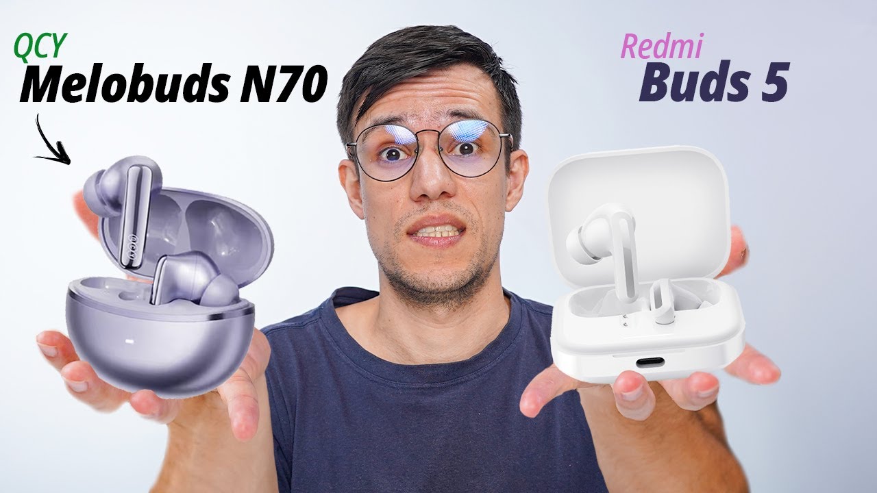 QCY Melobuds N70 vs Redmi Buds 5 - Qual o melhor FONE para Comprar? Comparativo