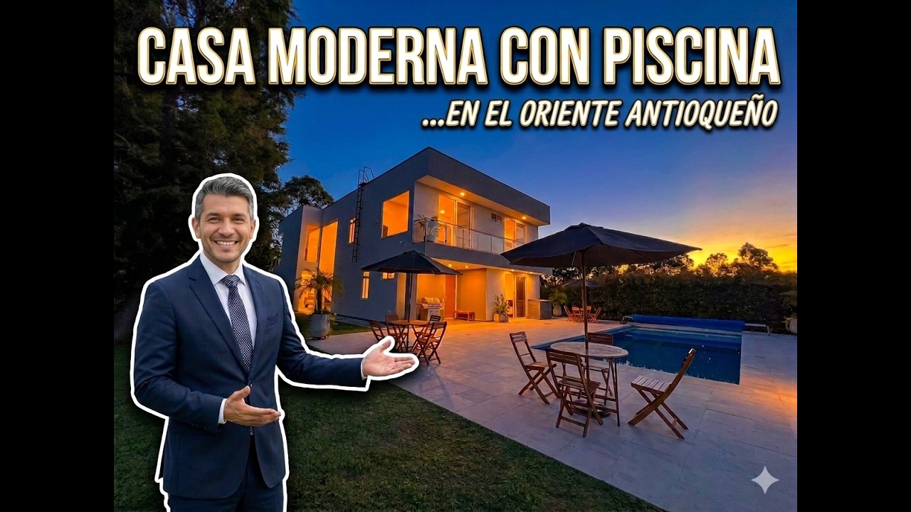 Moderna casa campestre en Rionegro Antioquia $2.890 millones
