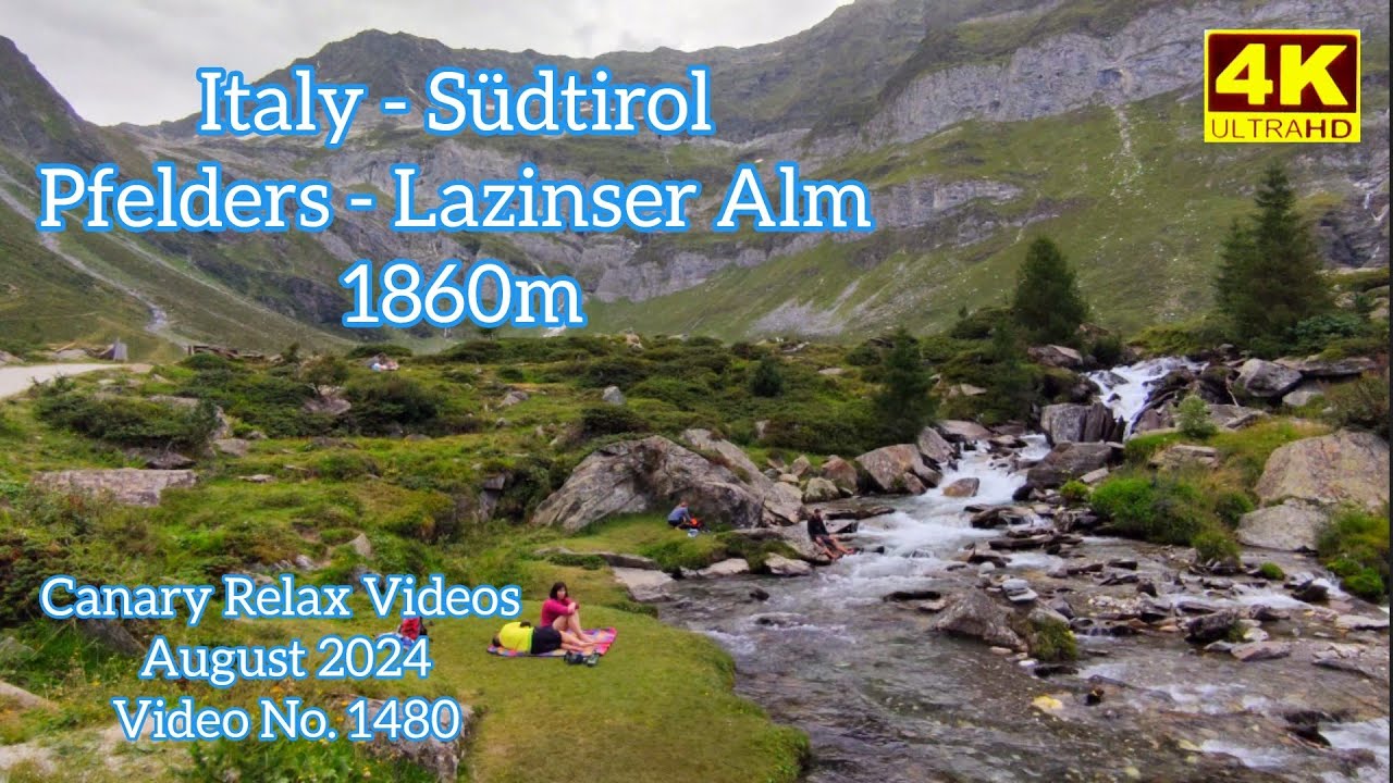 Italy Trip - Südtirol - Pfelders hiking to Lazinser Alm August 2024