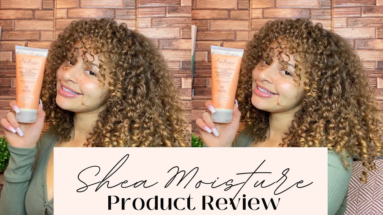 SHEA MOISTURE Curl Enhancing Smoothie Review (FIRST IMPRESSION) | Defined CURLS