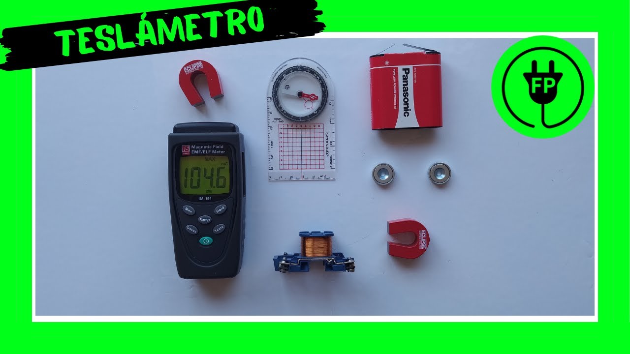 Medidas de campo electromagnético de IMANES⚡️🧲 con medidor de campo | TESLÁMETRO | GAUSÍMETRO