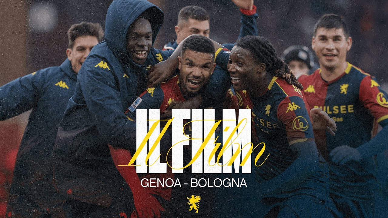 ⚡CRAZY WIN AT HOME | GENOA - BOLOGNA | FILM della PARTITA 25/26 🎞️