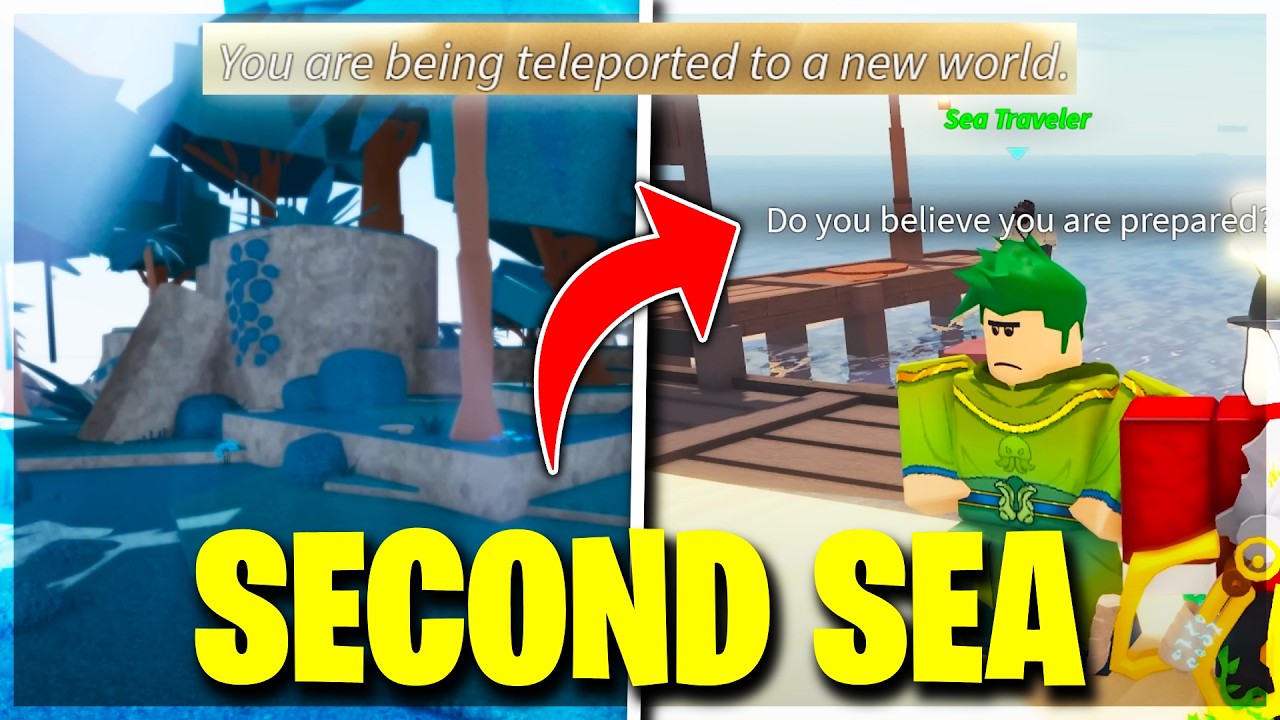 FULL GUIDE To UNLOCK SECOND SEA in FISCH Roblox!