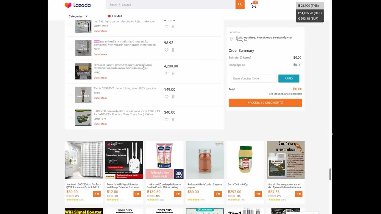LAZADA Priser   Græd IKKE !