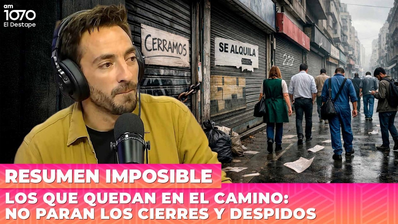 LOS QUE QUEDAN EN EL CAMINO: No PARAN los CIERRES y DESPIDOS | Resumen Imposible