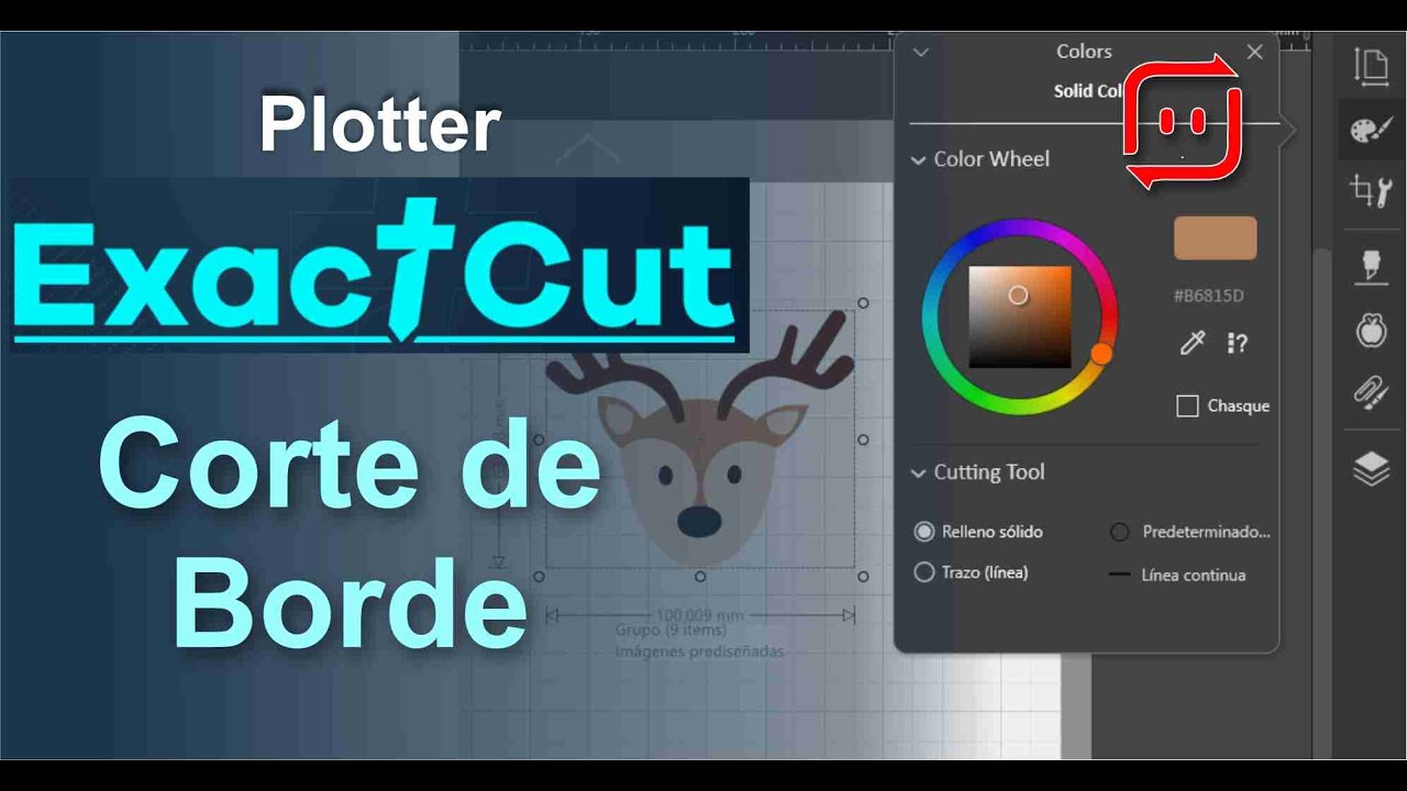 [ ExactCut - Plotter ] Corte contorno  Figuras