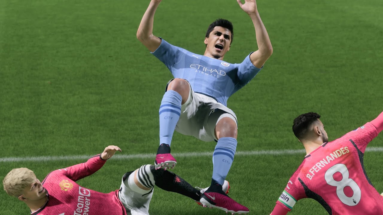 【FC24】nasty tackles and funny moments #16