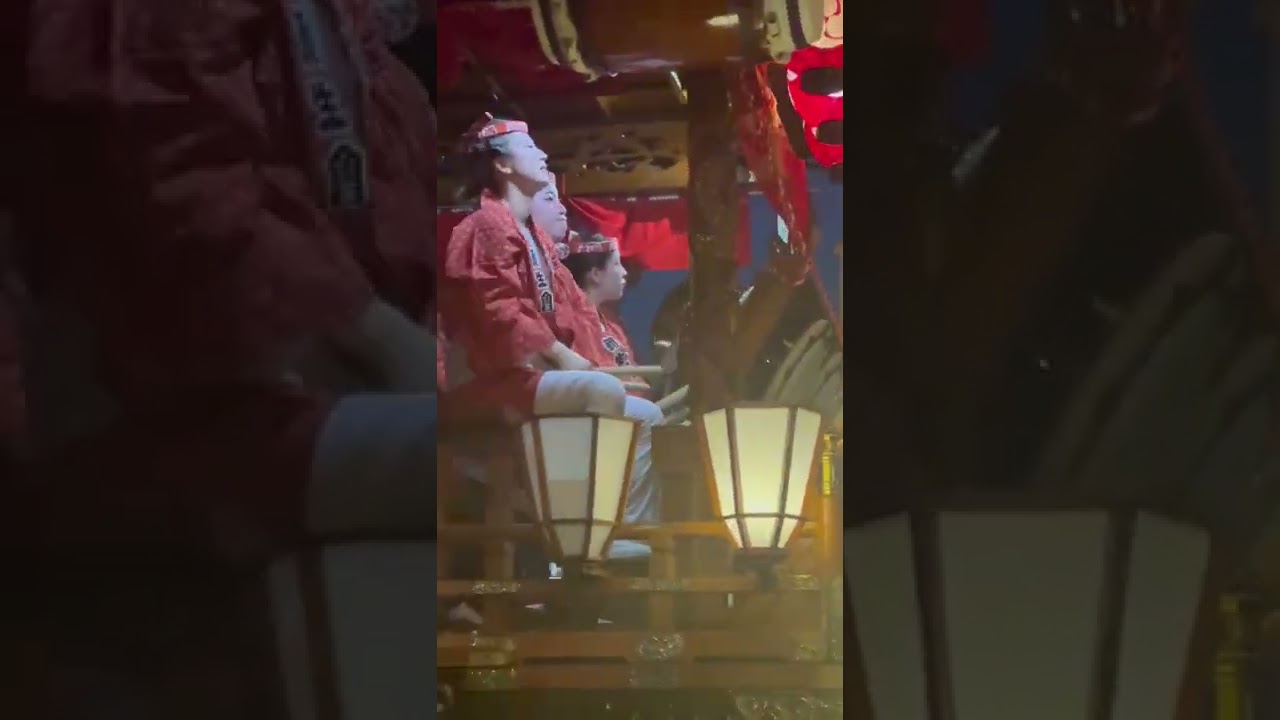 🌈SATISFYING FESTIVAL 🏮SOUND OF SUMMER 🥁PORTABLE SHRINE 🏮🏮3🏮#short #japan#祭り#asmr