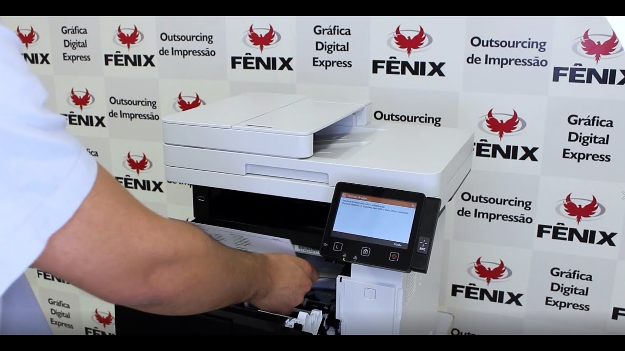IR1643iF – Como desatolar papel/Resolver atolamento de papel – Canon
