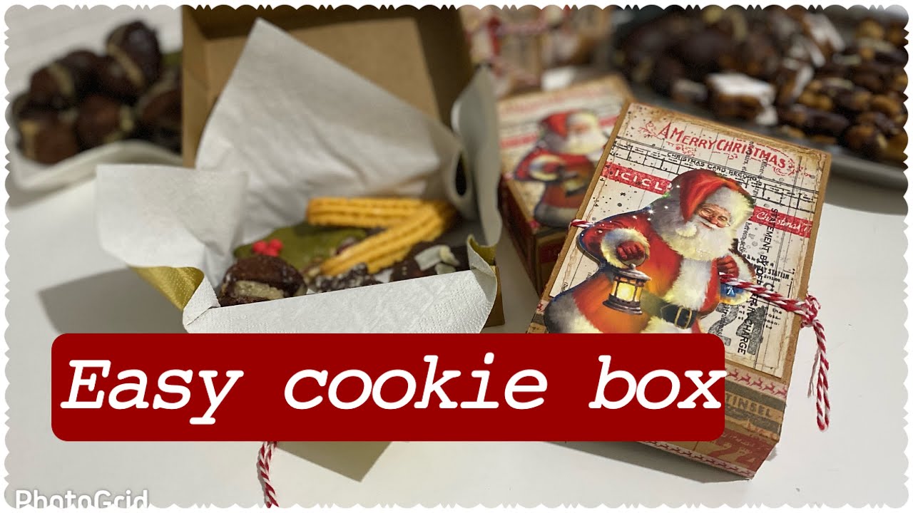 Easy Cookie Gift box with card