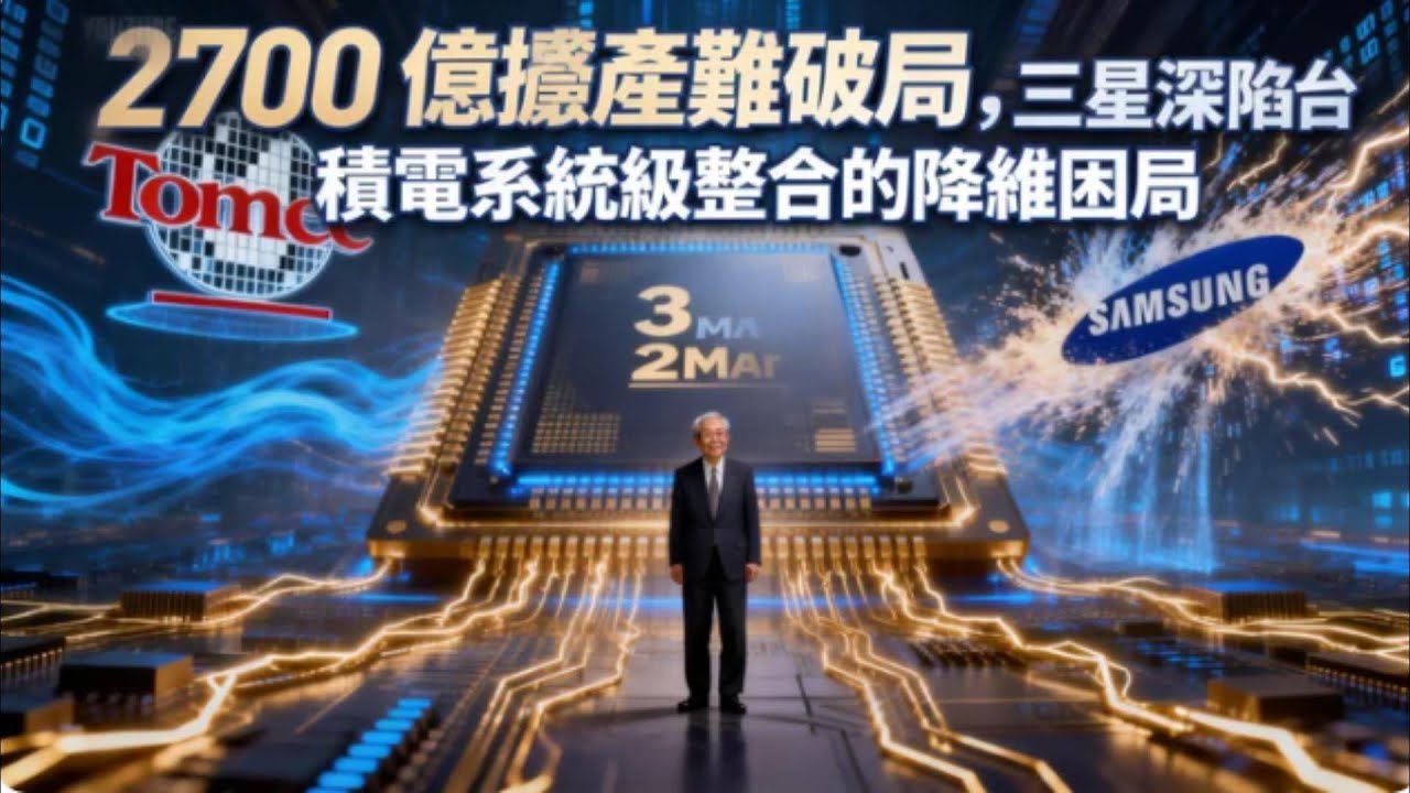 三星 2700 億擴產難破局？台積電的降維打擊有多狠