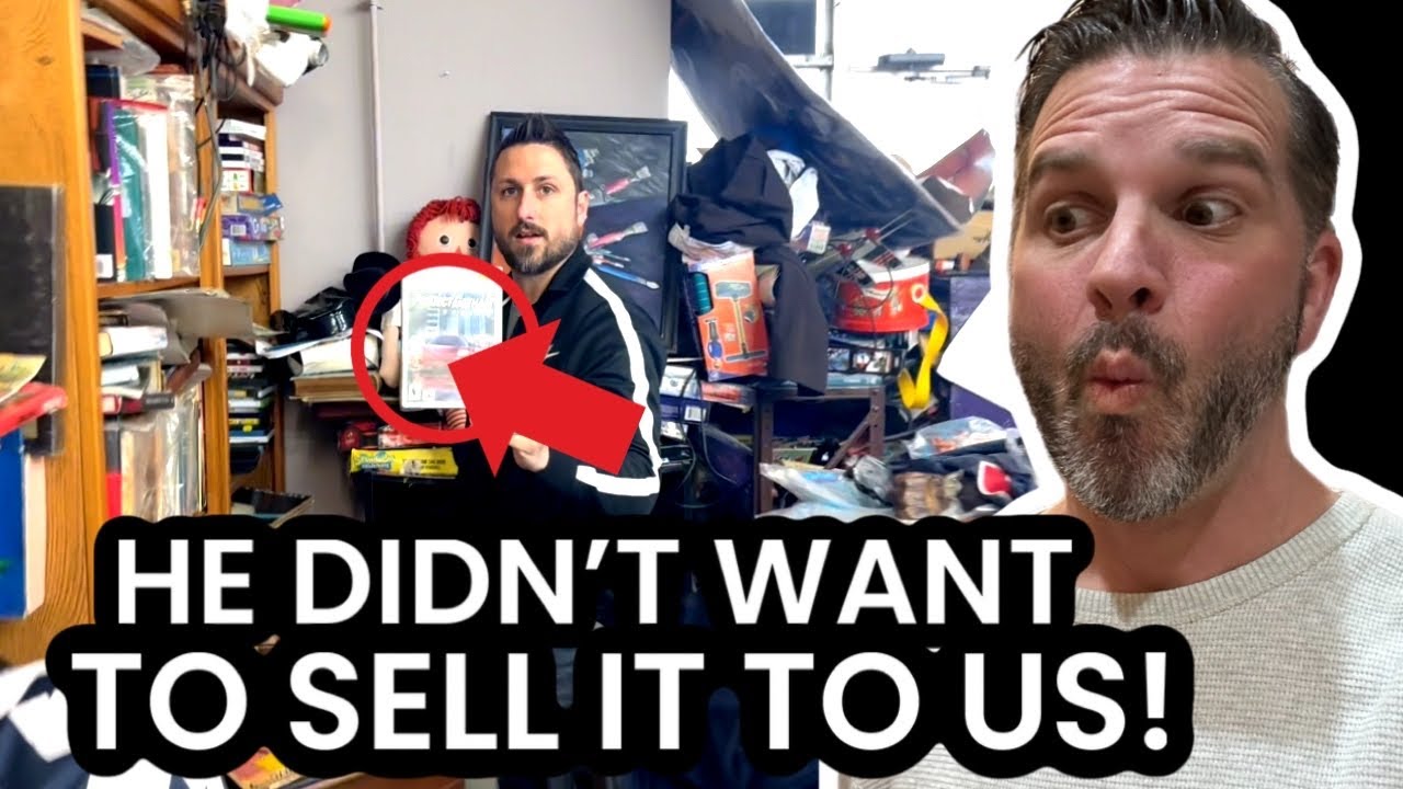 This Flea Market Vendor Didn’t Want To Sell It To Us!