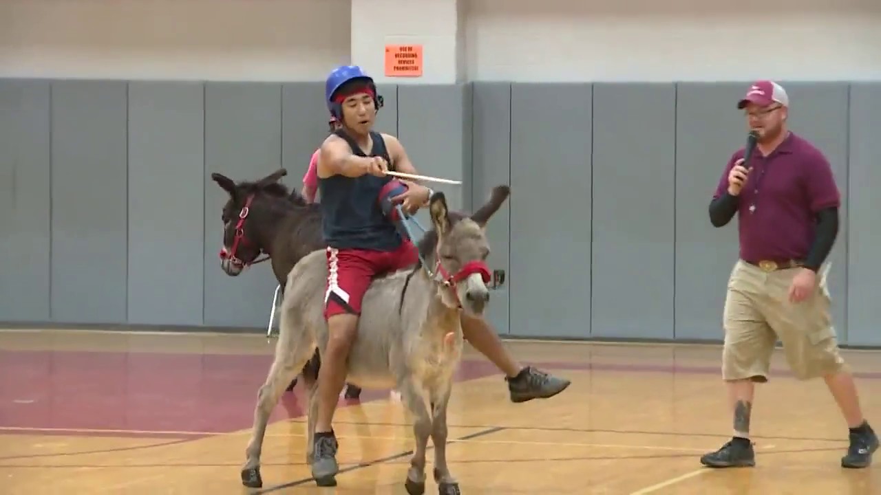 Donkey basketball debate in Splendora