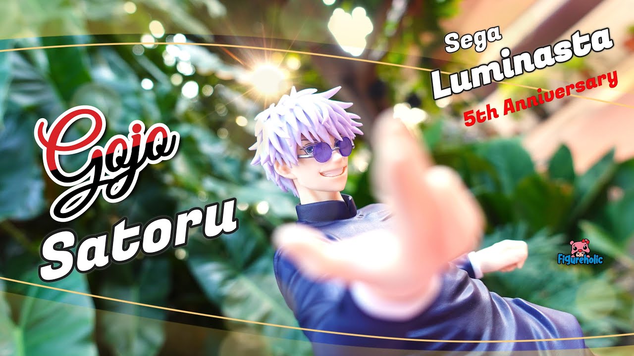 [Figureholic] 4k 😎 Gojo Satoru Sega Luminasta Jujutsu Kaisen 5th Anniversary x Round 1 Figure Review