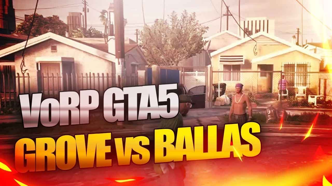 VoRP - Grove ve Ballas &Ccedil;eteleri Kavga Ediyor - Cenk ve Daddy-O Dayak Yedi!