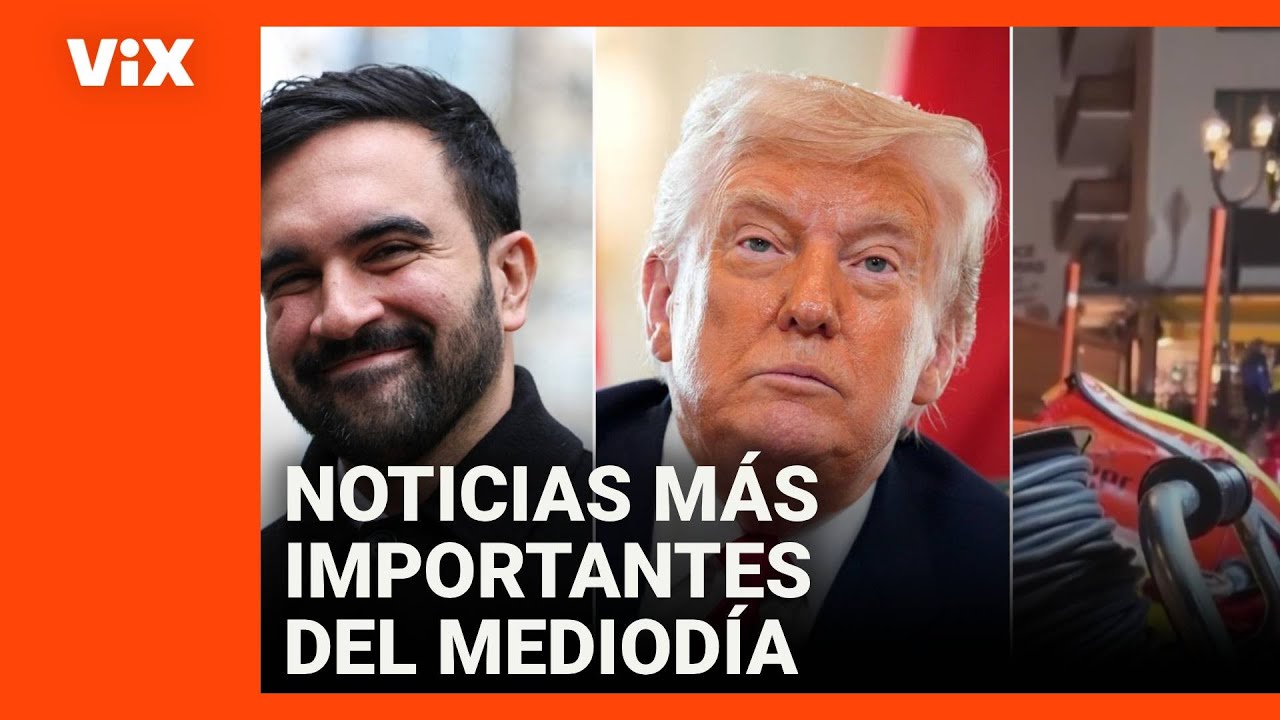 Las noticias más importantes del día | Jueves 1 de enero de 2026