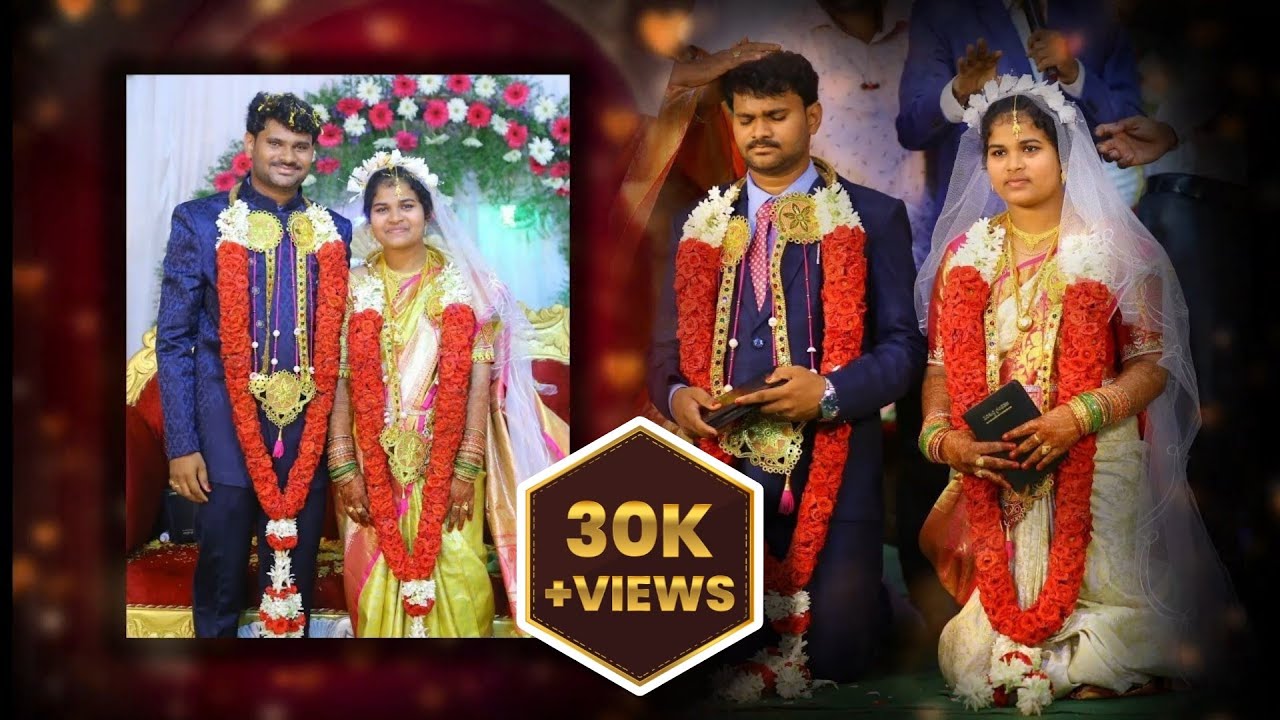 Wedding Anniversary || Pas JohnDavid & Glory   || Telugu christian marriage ||