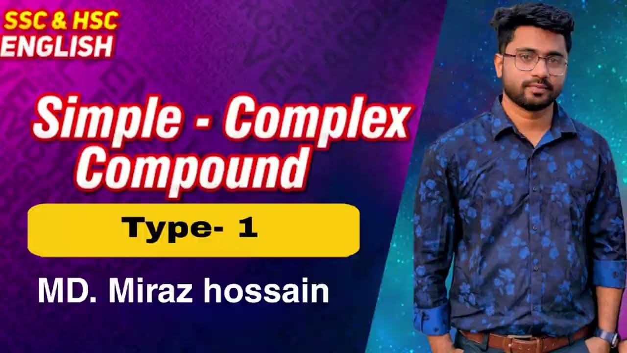 Simple, complex and compound পরিবর্তন পানির মত সহজ। ||SSC|| ||HSC|| in bangla 