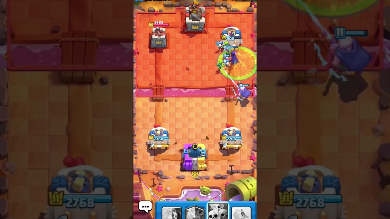 Using super magic archer for the first time in clash royal event #clashroyale