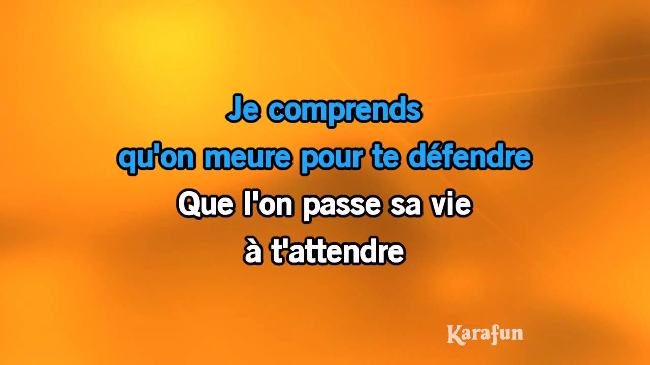 Karaoké Je chante avec toi liberté - Nana Mouskouri *