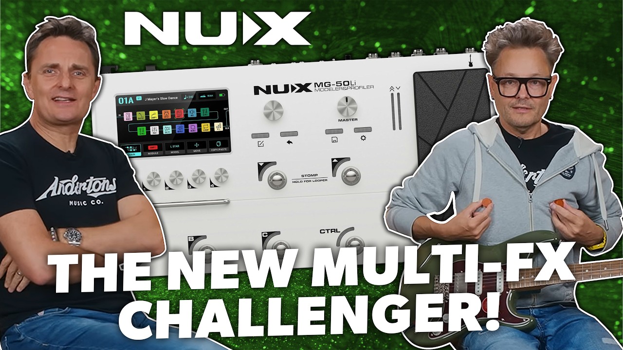 Do We Need Another Multi-FX?! NUX MG-50Li Multi-FX Processor & Profiler!