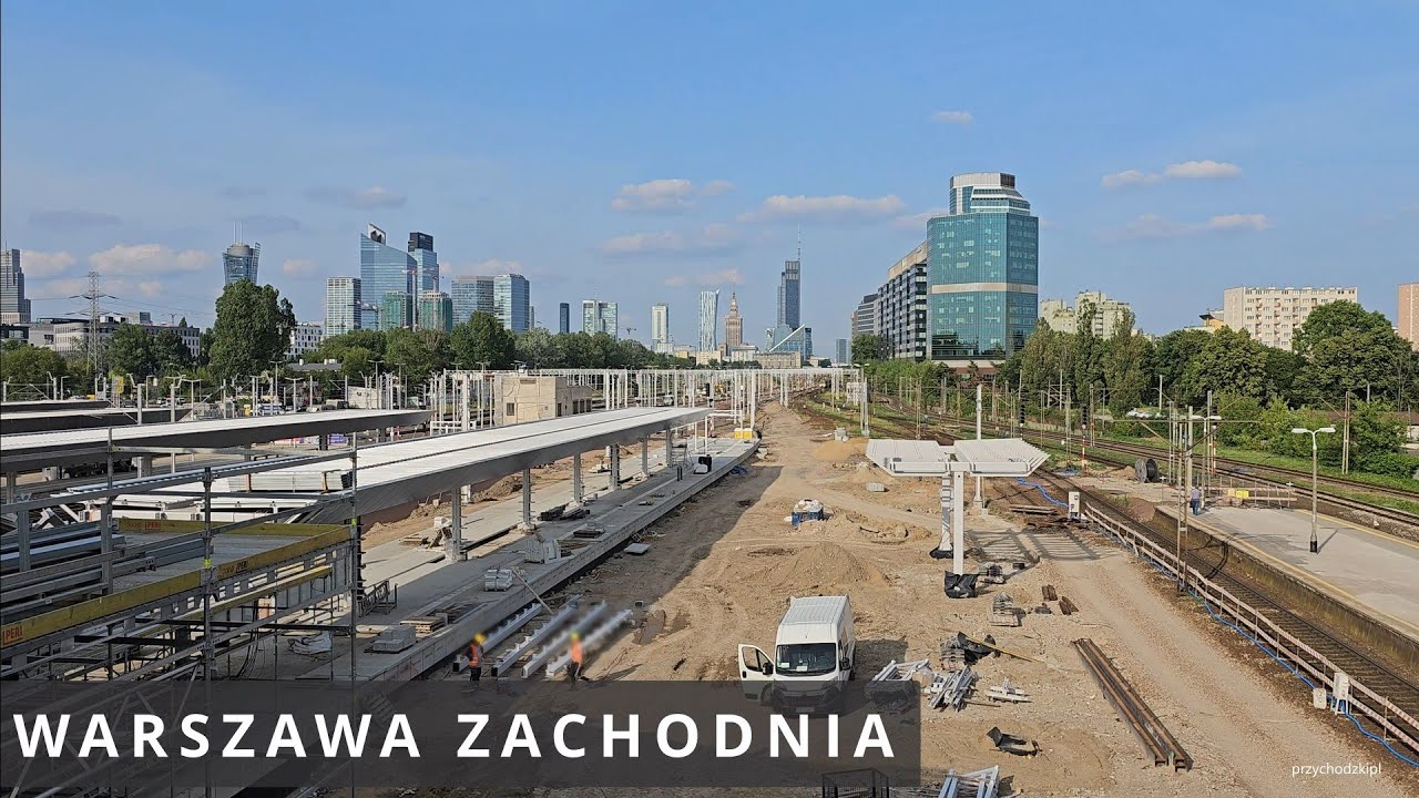 Warszawa / Warsaw Modernizacja Dworca Warszawa Zachodnia / Warsaw West Railway Station - 22.06.2023