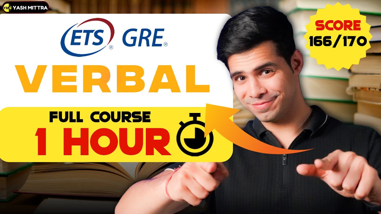 ПОЛНЫЙ КУРС GRE VERBAL ЗА 1 ЧАС (GRE Verbal за 60 минут!)