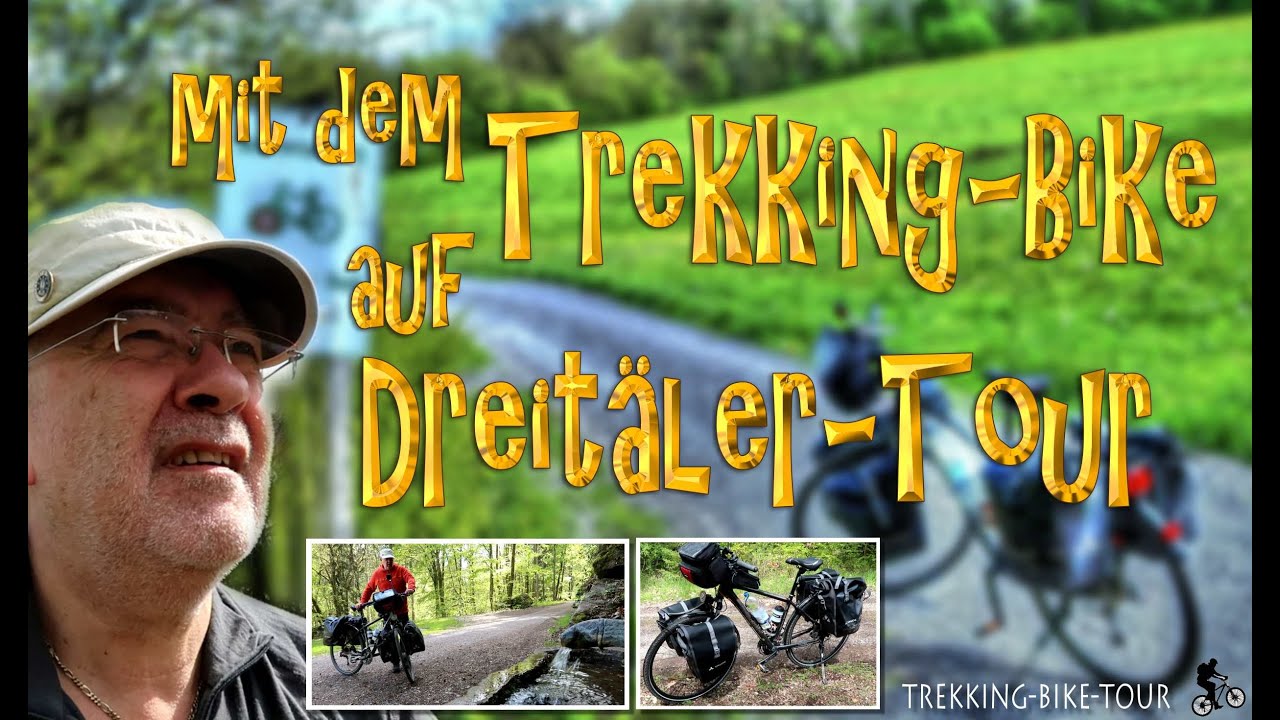 Trekkingrad -  Dreitäler-Tour  Enz - Nagold - Würm