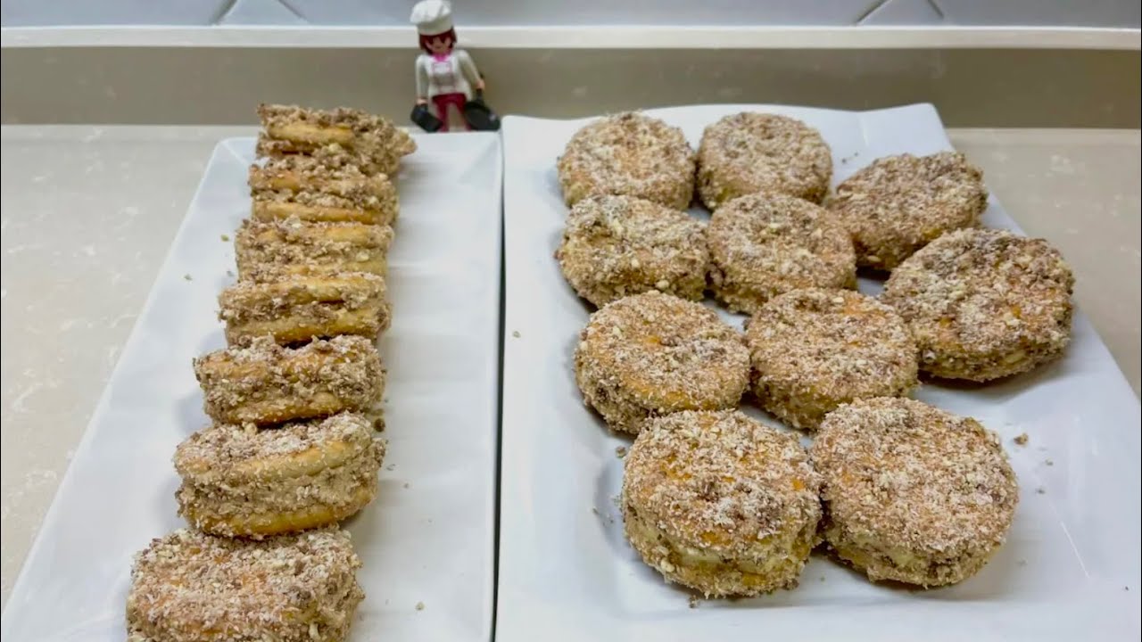 GALLETAS RELLENAS SIN FRITURAS