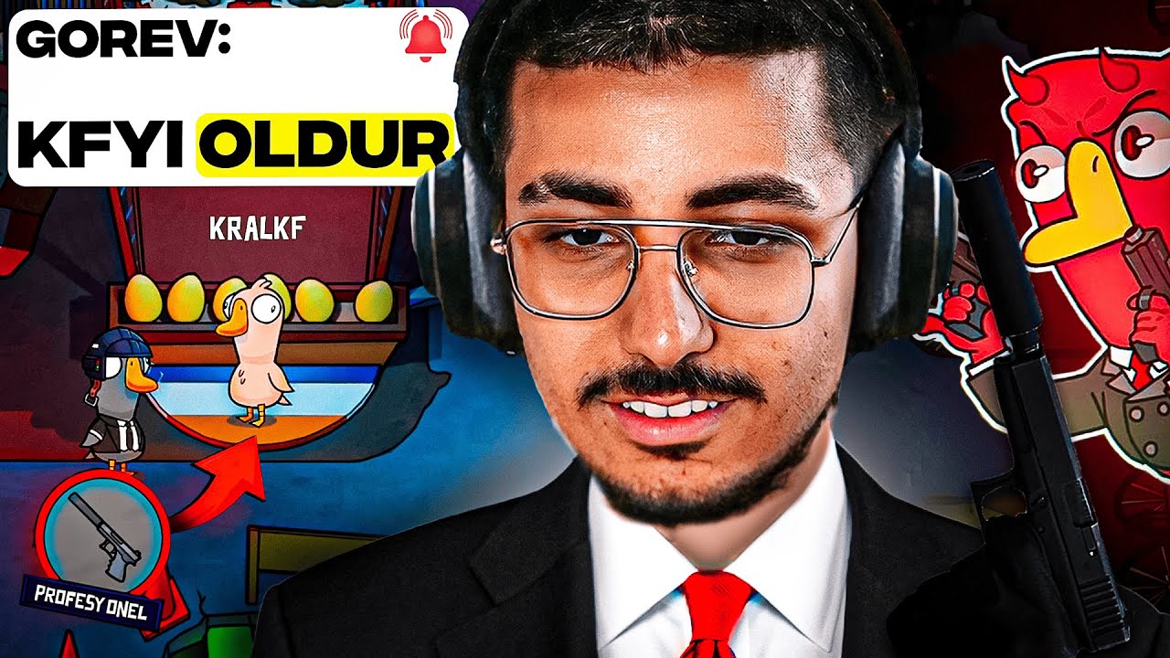 O KADAR İYİ OYNADIM Kİ EKİBİ BİRBİRİNE DÜŞÜRDÜM | GOOSE GOOSE DUCK