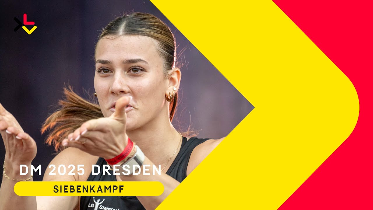 Sandrina Sprengel holt sich mit pers&ouml;nlicher Bestleistung den Titel im Siebenkampf