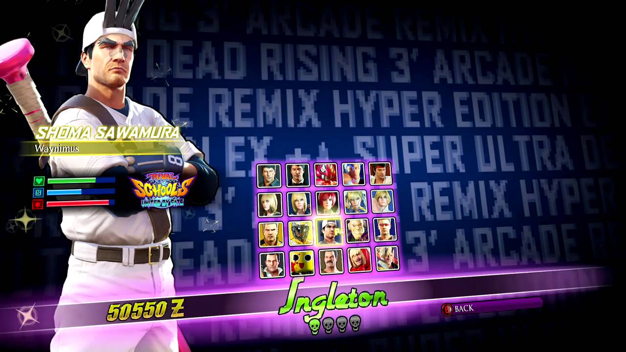 Super Dead Rising 3 - All Characters