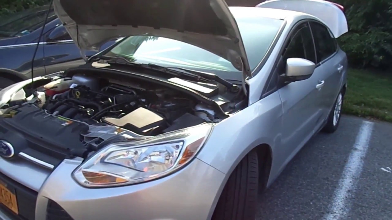 Ford Focus S.E. 2012 / Противотуманные фары, замена лампочек