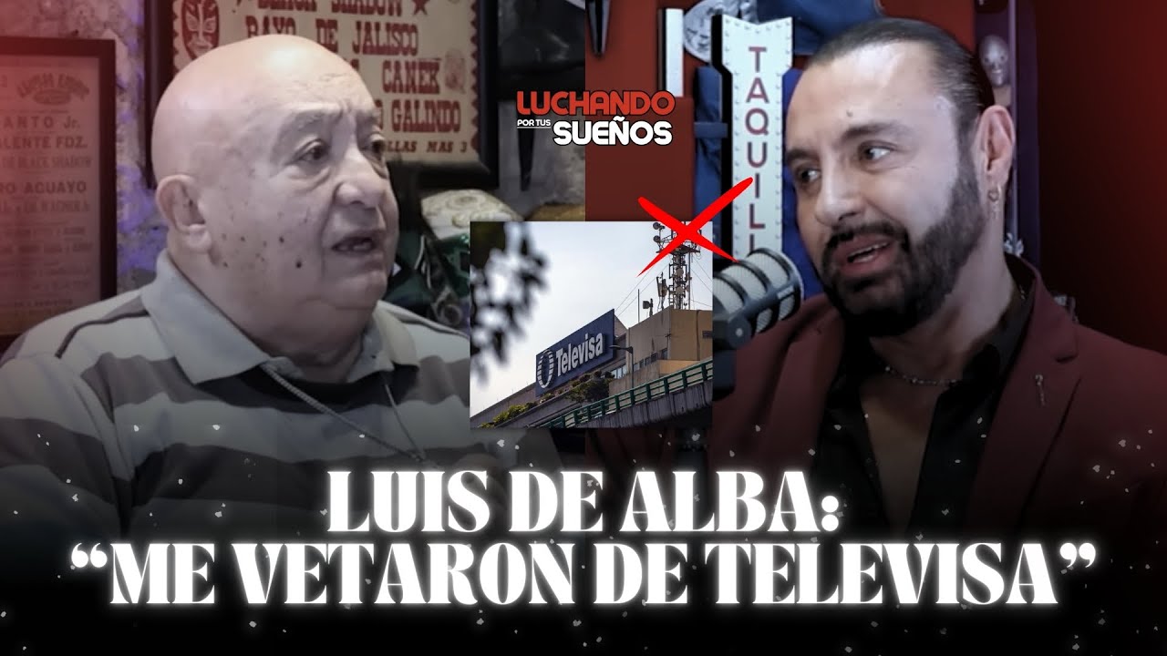 “NO LES DI MIS PERSONAJES A TELEVISA”: La verdad del veto a Luis de Alba | #LuchandoPorTusSueños