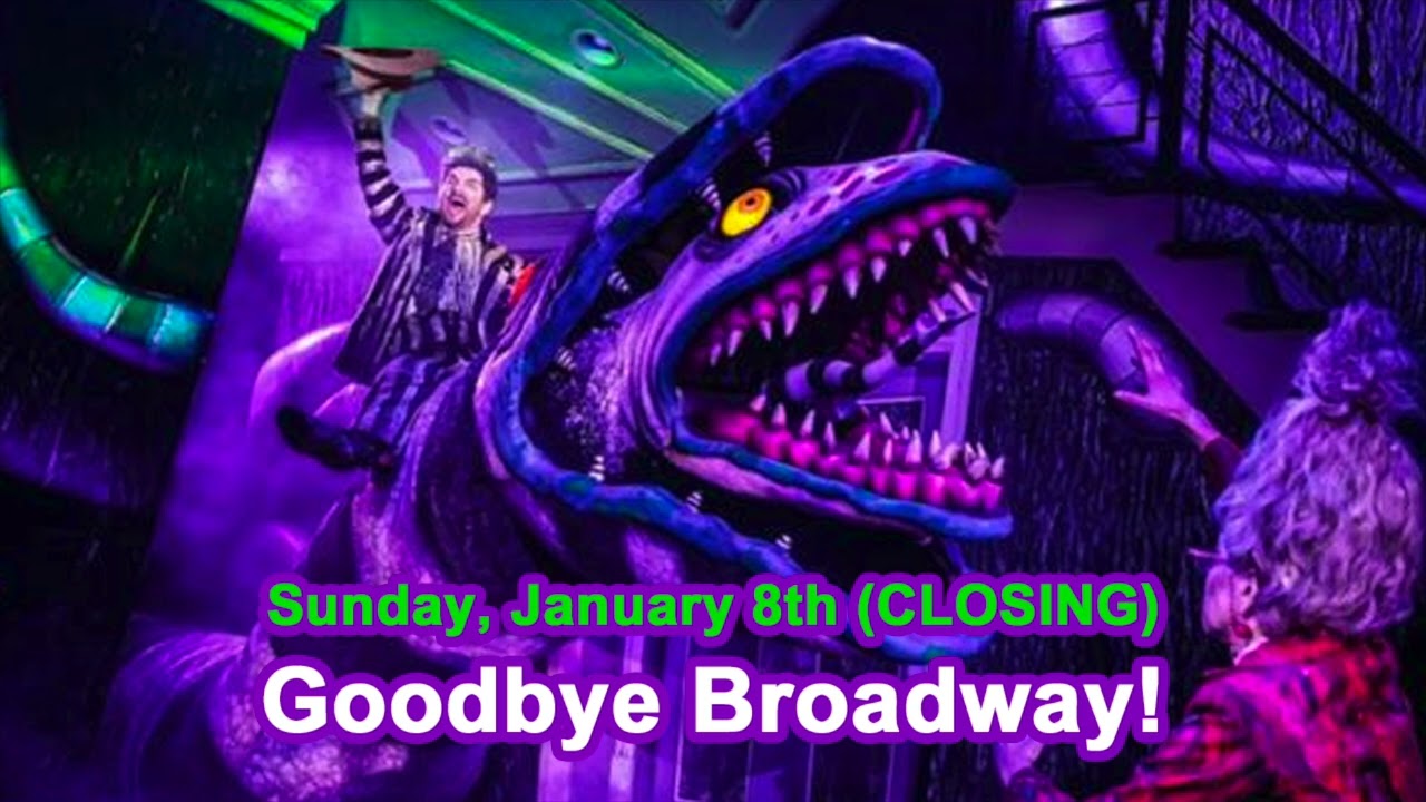 BEETLEJUICE on BWAY | Goodbye Broadway!!! - January 8th, 2023 (CLOSING)