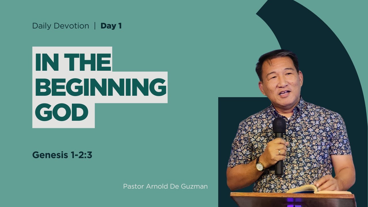 Daily Devotion  January 01, 2026, Thursday     Day 01