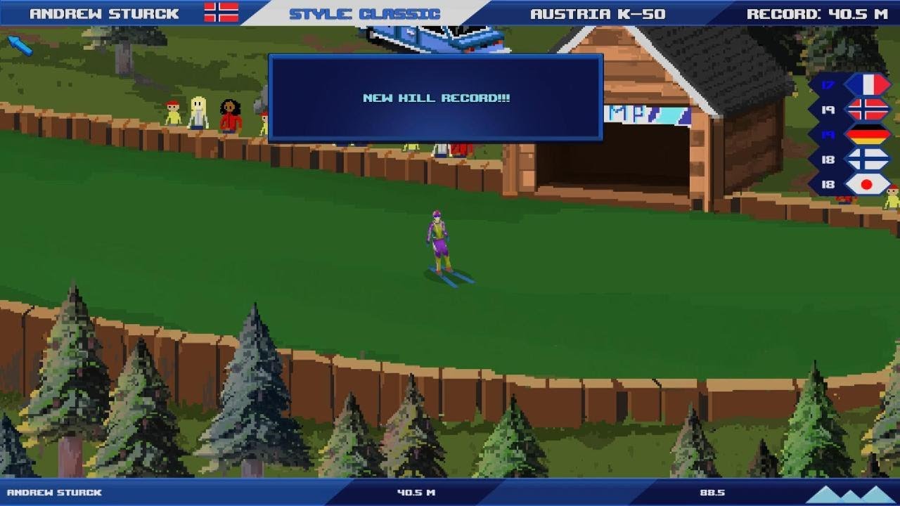 Ultimate Ski Jumping 2020 - Career Run - Gameplay PS4
