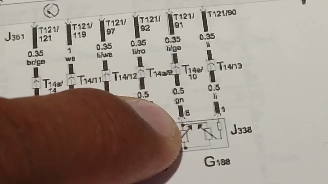 Seat Ibiza 2002 1.6 SR, diagrama de cableado del cuerpo de aceleración 👍🏽