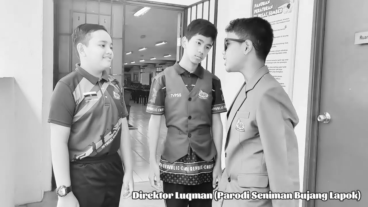 DIREKTOR LUQMAN (Parodi Seniman Bujang Lapok) | PROJEK KRU TVPSS EPISOD 7