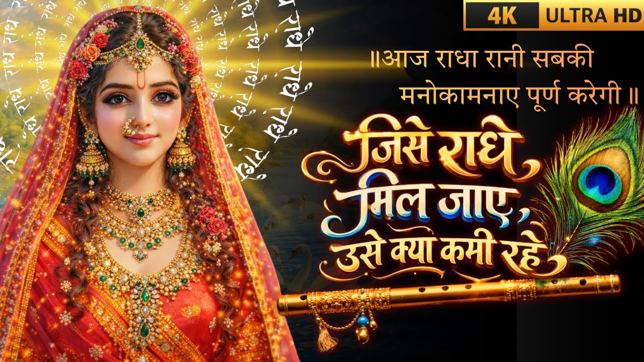आज की अर्ज़ी राधा रानी सबकी सुनेगी 🙏🏻🌷 |Shree Radha Bhajans 2026 | Latest New Songs | Radha nam jap