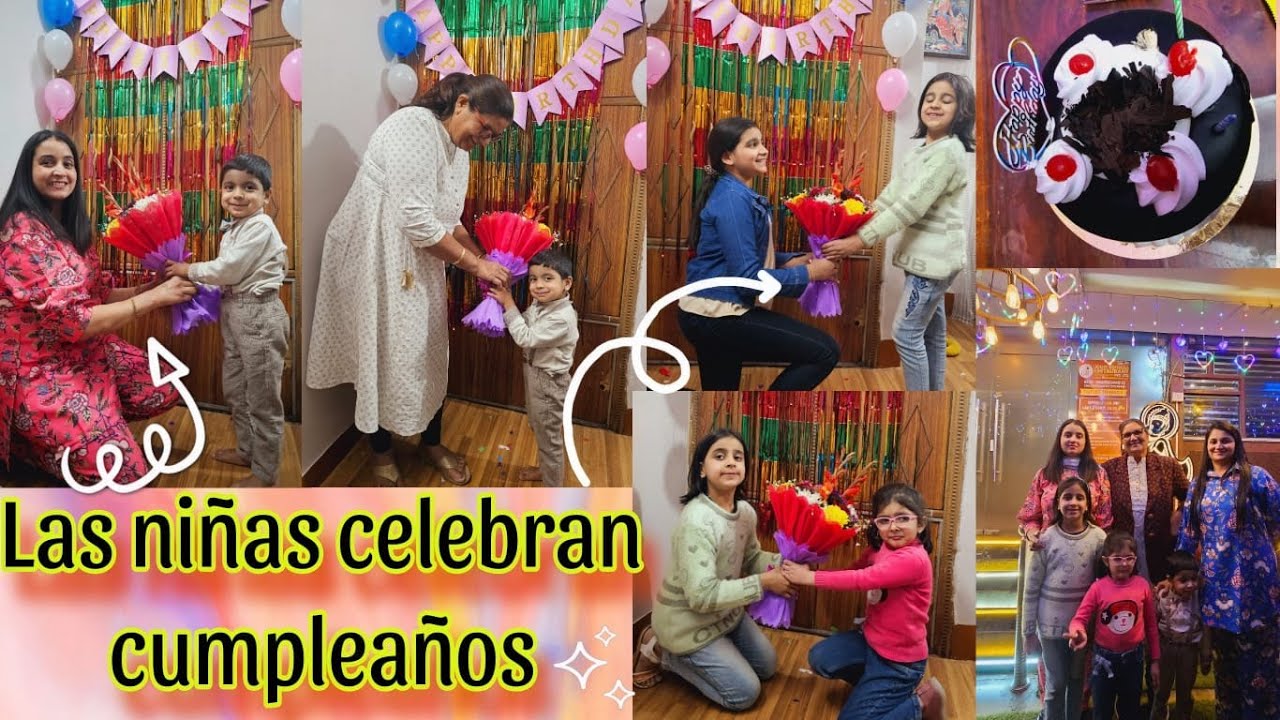 🥳Las niñas celebran mi cumpleaños*👨Mamá visita el palacio favorito de mi padre después de doce años😔