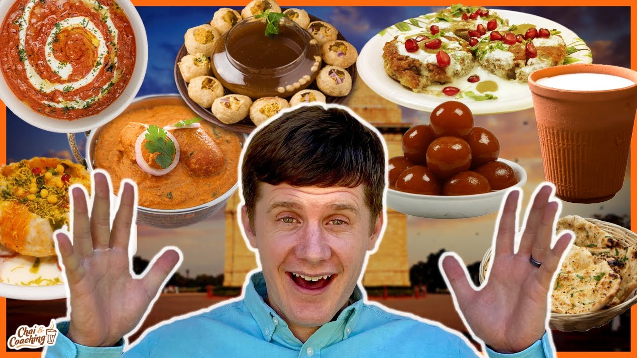 Epic Food Tour Of Delhi India