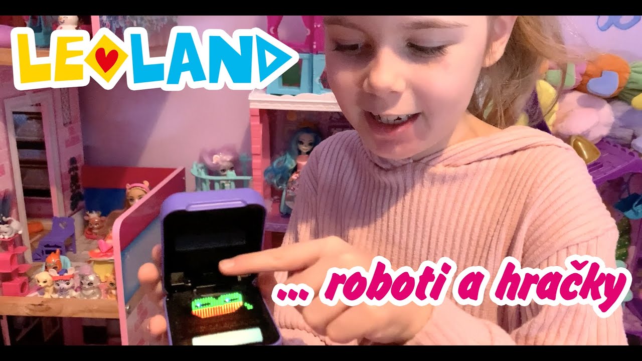 Leoland 56. díl - Bitzee, recituji básničku o robotech, představím robota EMILa a hraju Toca Boca