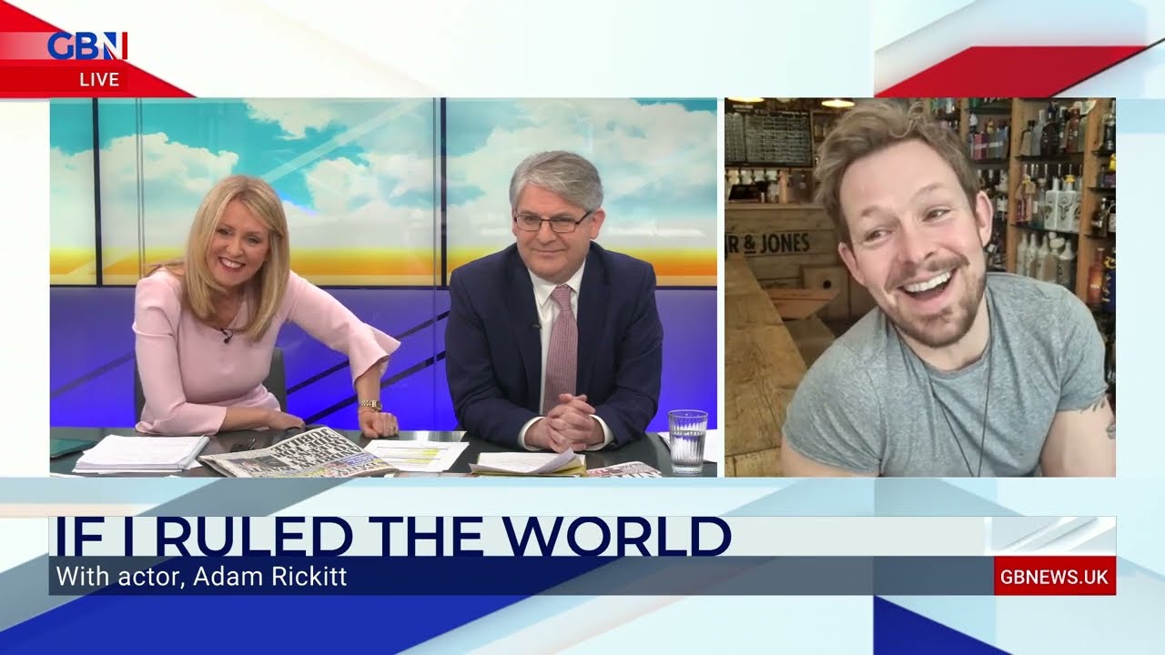 Actor Adam Rickitt on what he'd do if he ruled the world