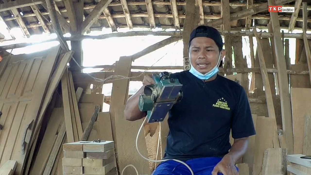 cara  baru agar mesin serut suaranya halus dan dan tidak getar enak dipakai tukang kayu