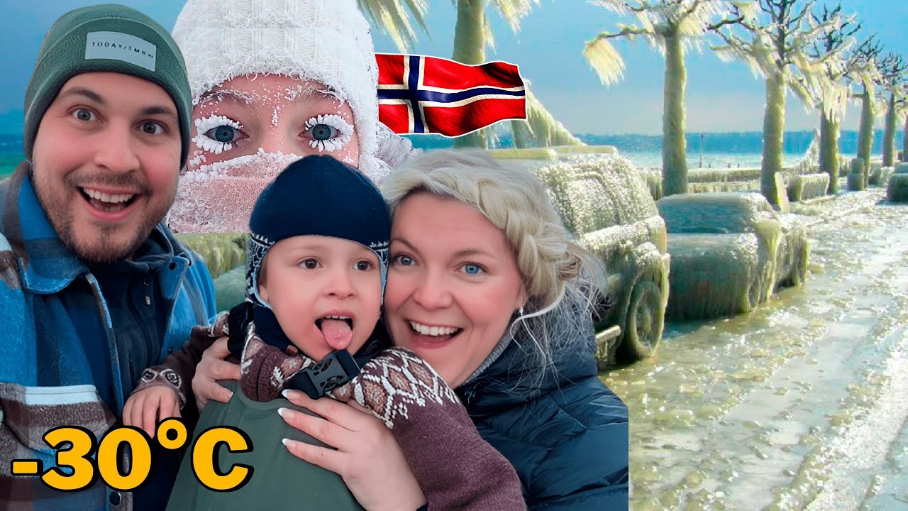 COMO É NOSSA VIDA NO FRIO EXTREMO DA NORUEGA?