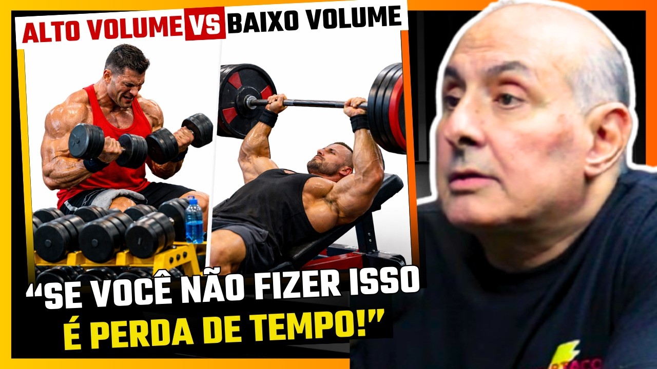 TREINO DE ALTO VOLUME Vs BAIXO VOLUME ( O DETALHE QUE NINGUÉM FALA ) | MAURÍCIO MARQUES