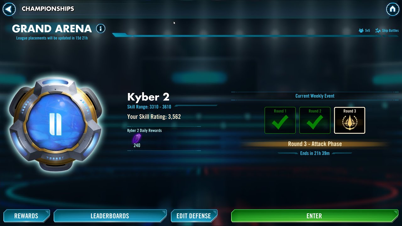 Kyber 2 5v5 Grand Arena Championship Round: Letz Rage, not a sponsor but they could be.